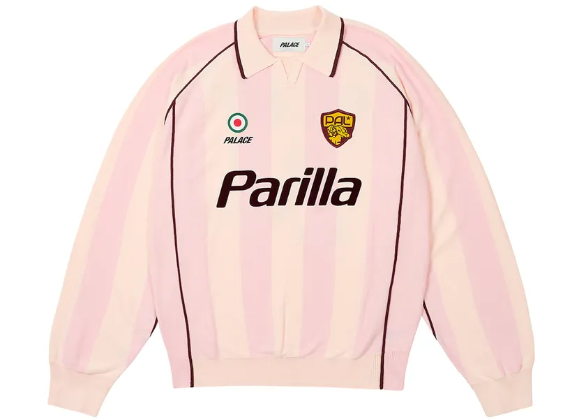 Palace Pink Sportiva Knit Sweater