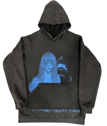 RAF Simons Blue Penelope Hoodie