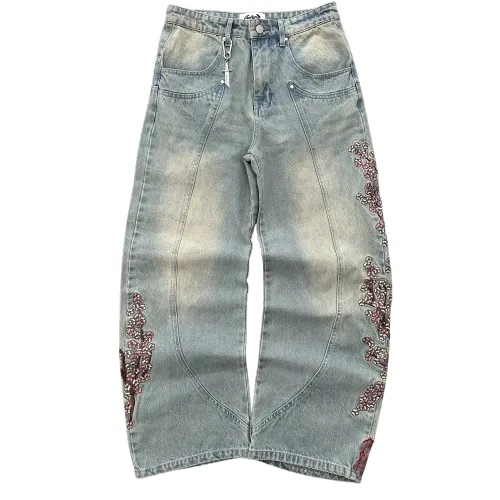 Vescartes Sakura Baggy Jeans
