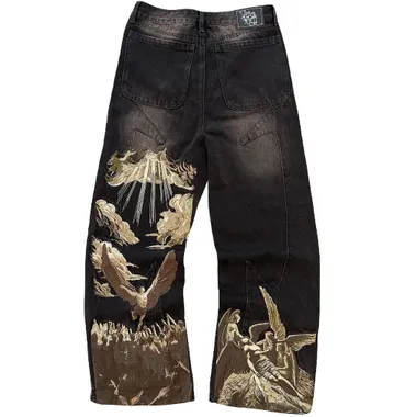 Vescartes Holy Baggy Jeans