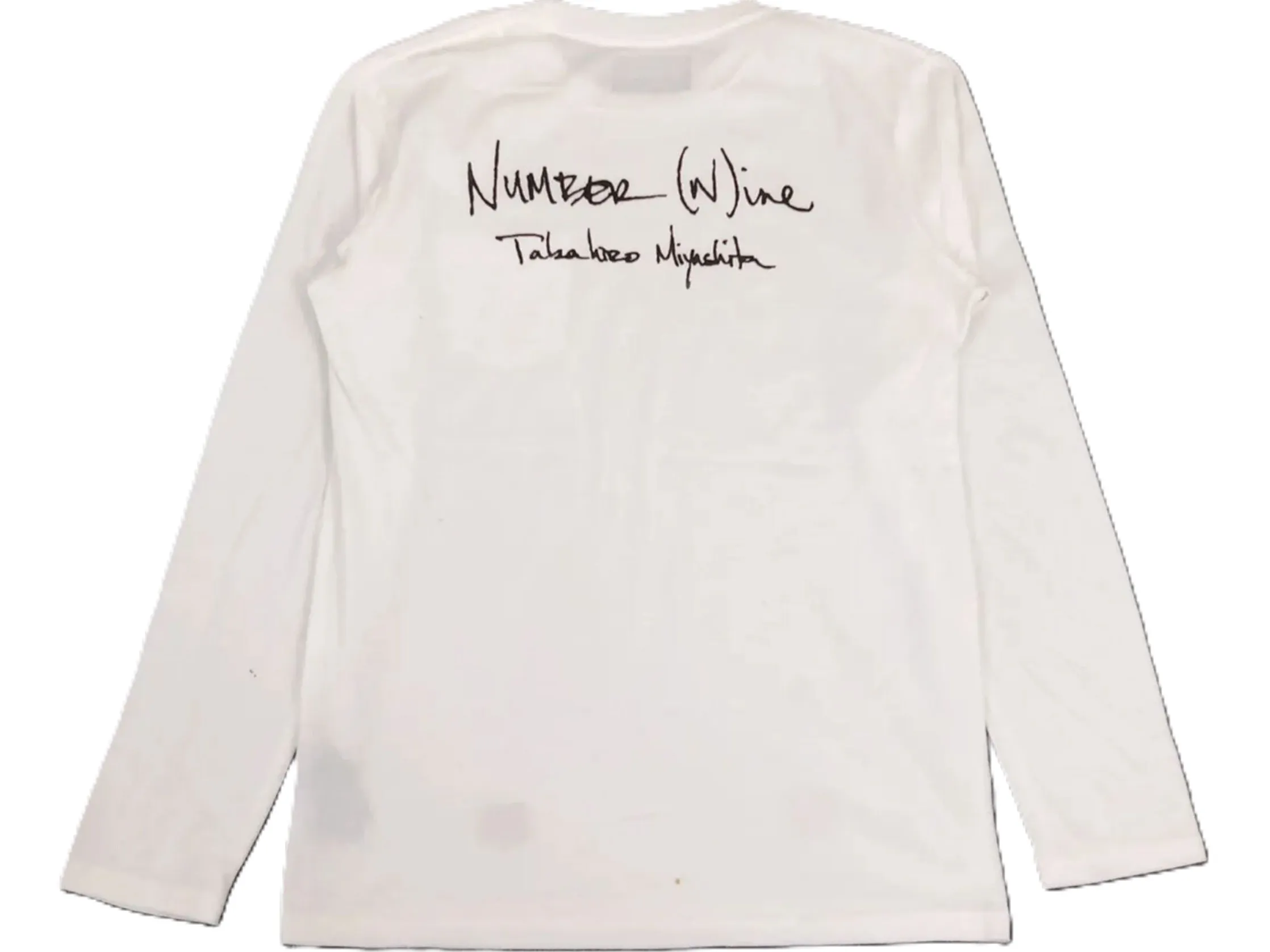 Number Nine Logo Long Sleeve Tee